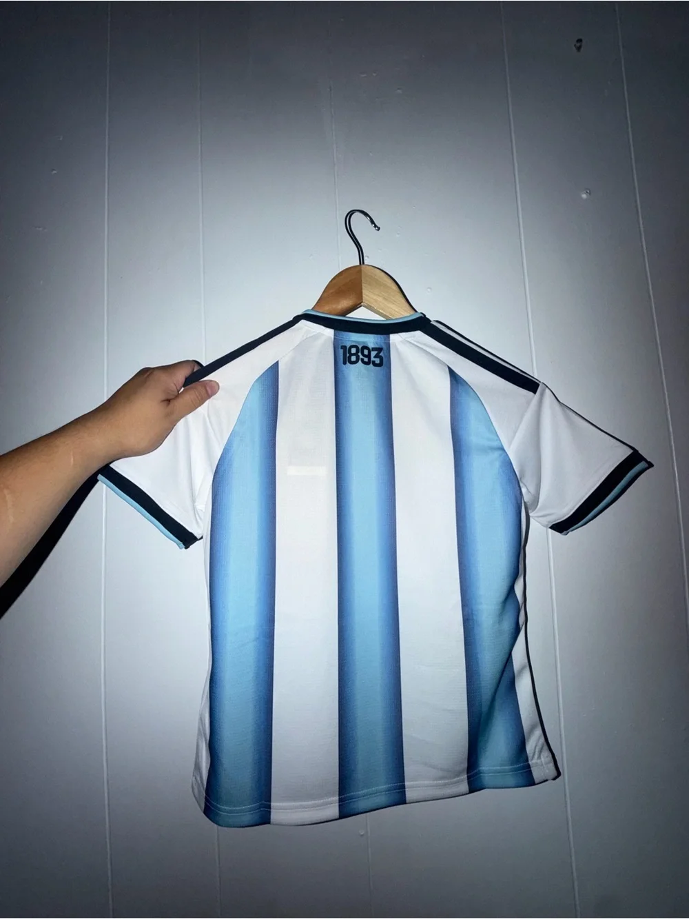 Kids Argentina home jersey Size S (9-10Y)